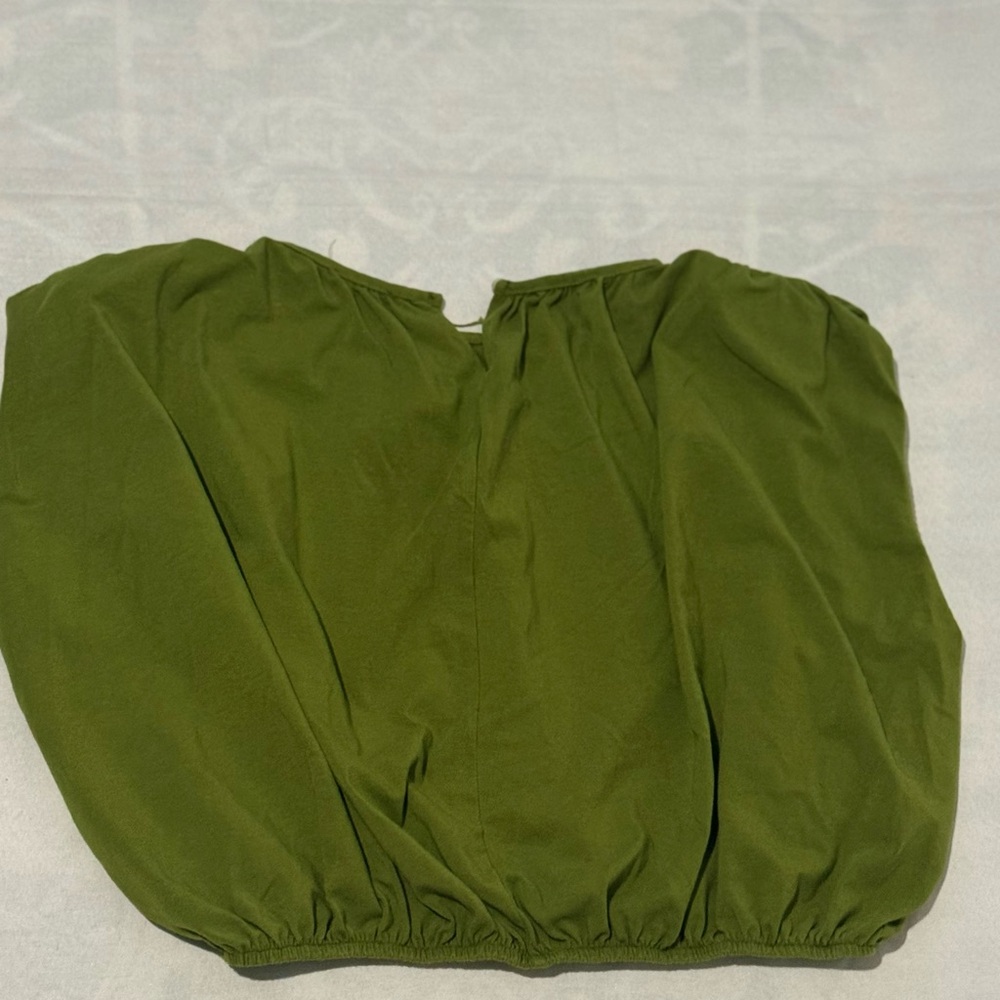 Nasty Gal Lime Green Blouse
